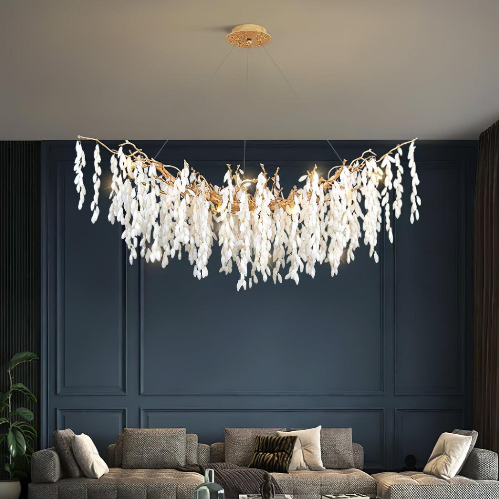 white-jade-branch-brass-chandelier-anzaz-Brass & White-4