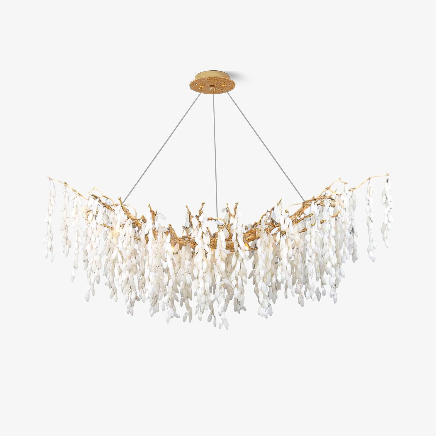 white-jade-branch-brass-chandelier-anzaz-Brass & White-1