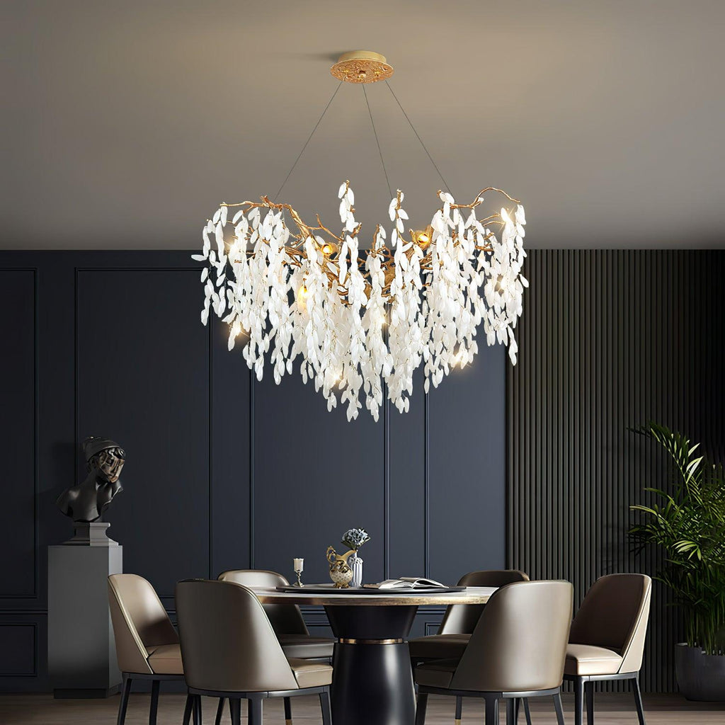 white-jade-branch-brass-chandelier-anzaz-Brass & White-5