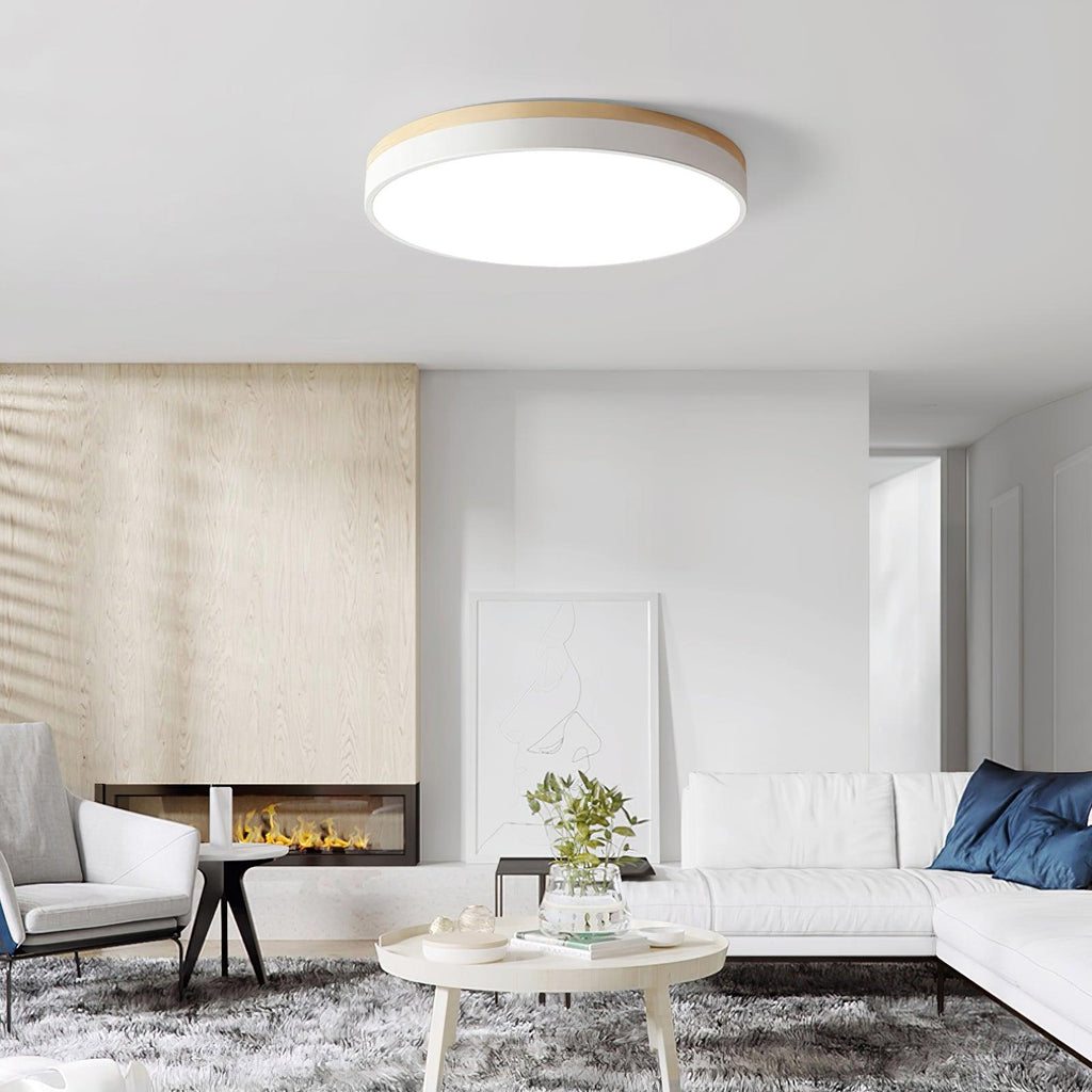 white-round-wooden-ceiling-lamp-anzaz-Wood & White-6
