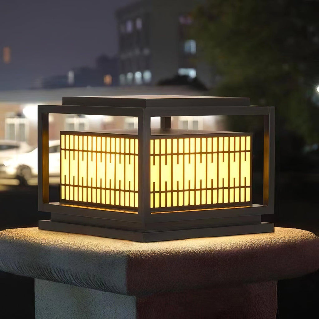 window-grille-outdoor-post-light-anzaz-Model B: Solar-Powered Version-2