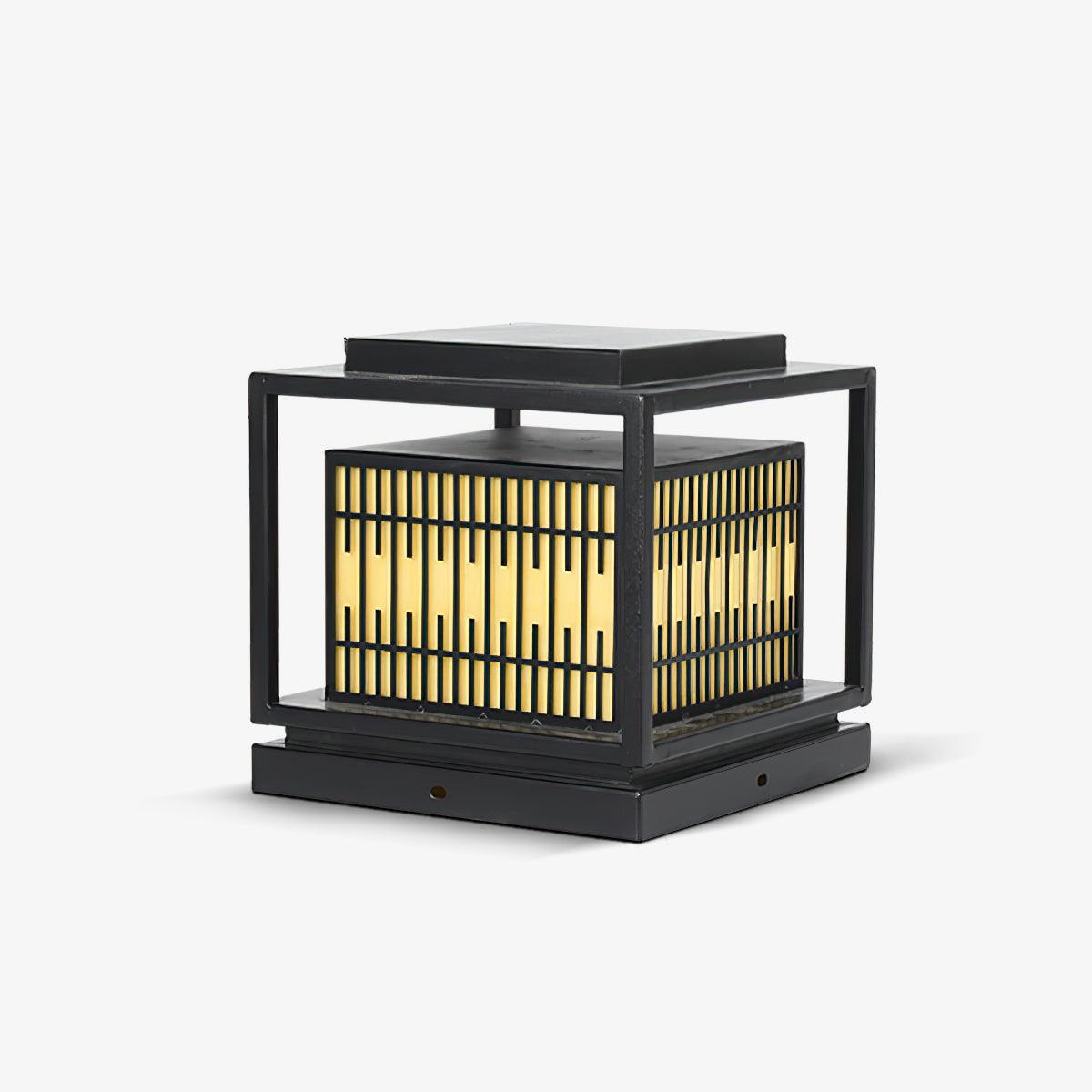 window-grille-outdoor-post-light-anzaz-Model A: Wired Version-1