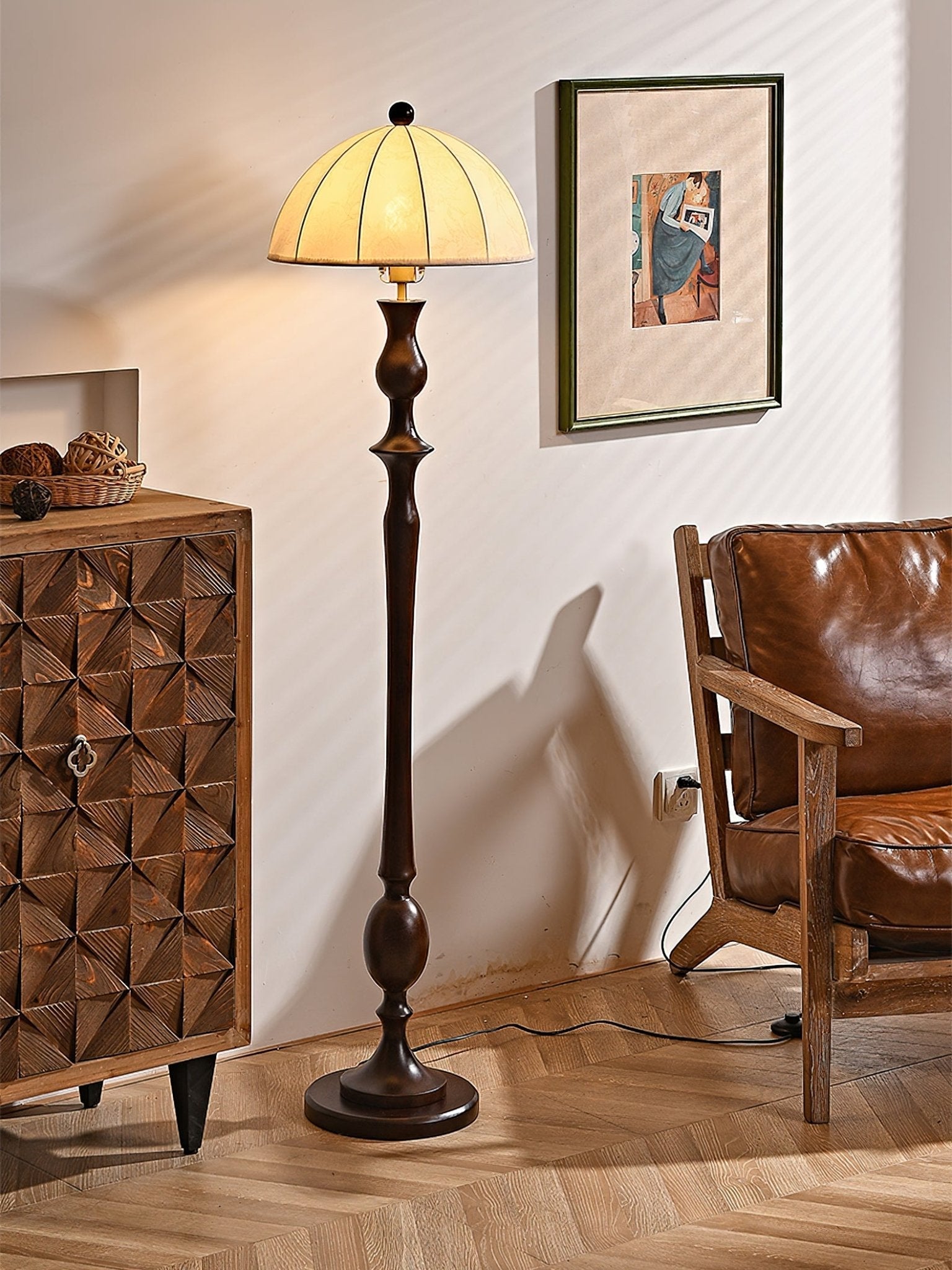 windsor-vintage-floor-lamp-anzaz-Walnut Color & White-3