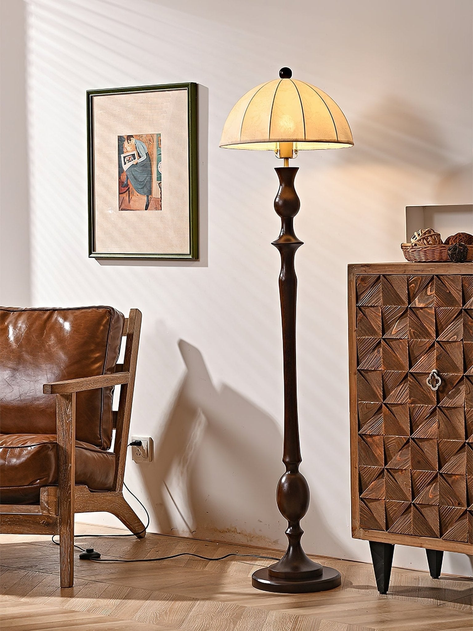 windsor-vintage-floor-lamp-anzaz-Walnut Color & White-4