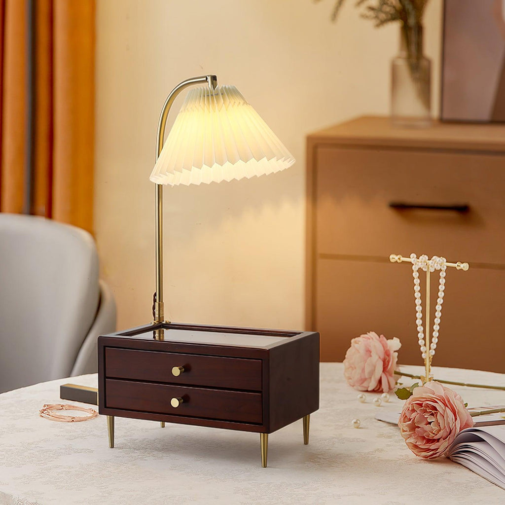 wood-drawer-table-lamp-anzaz-Teak color-2