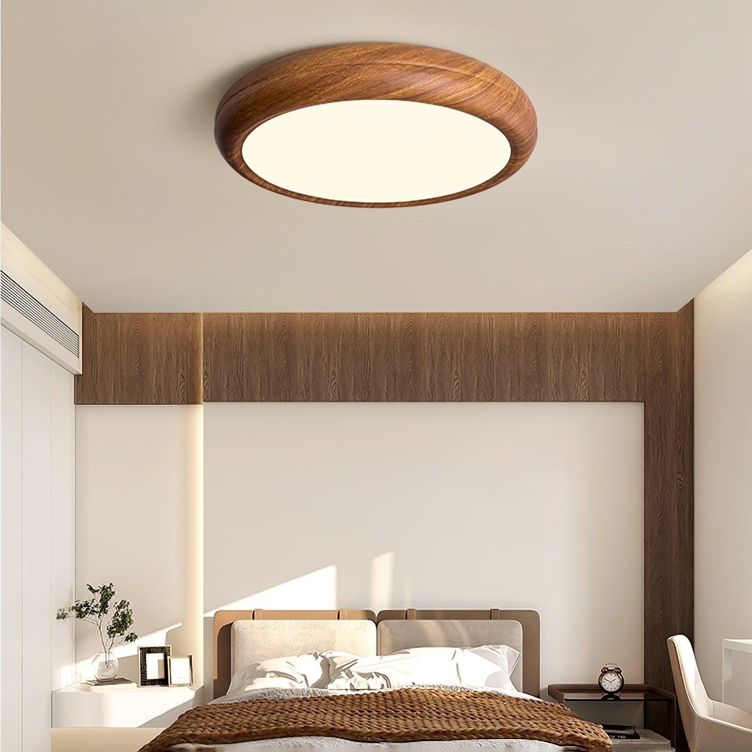 wood-grain-round-ceiling-lamp-anzaz-White Oak Wood Grain & White-14