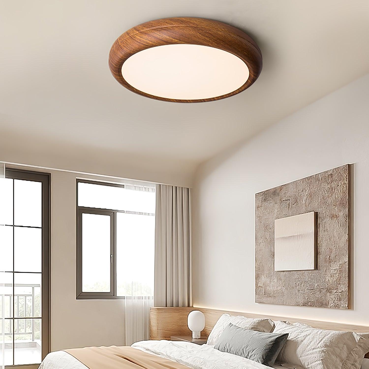 wood-grain-round-ceiling-lamp-anzaz-White Oak Wood Grain & White-20