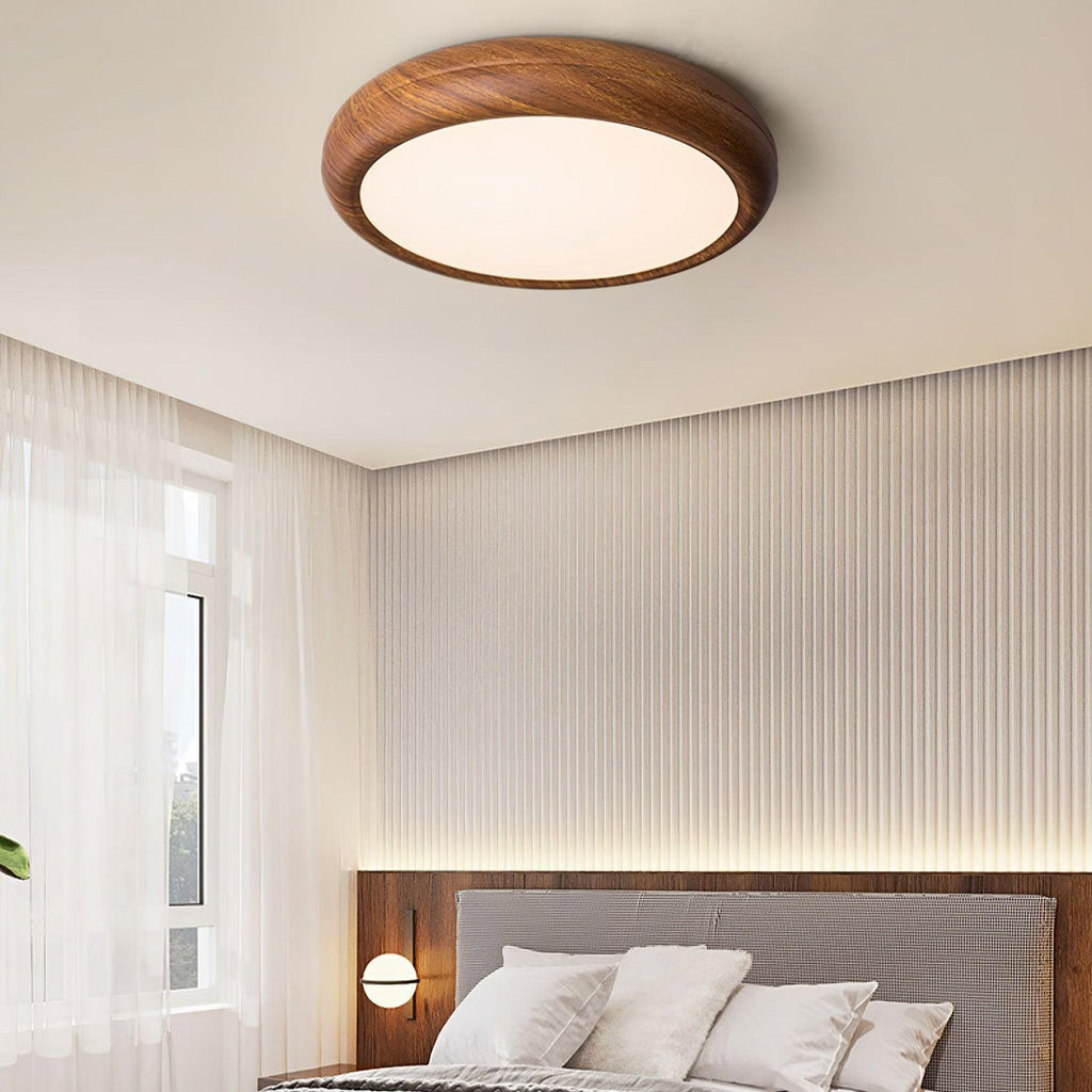 wood-grain-round-ceiling-lamp-anzaz-White Oak Wood Grain & White-26