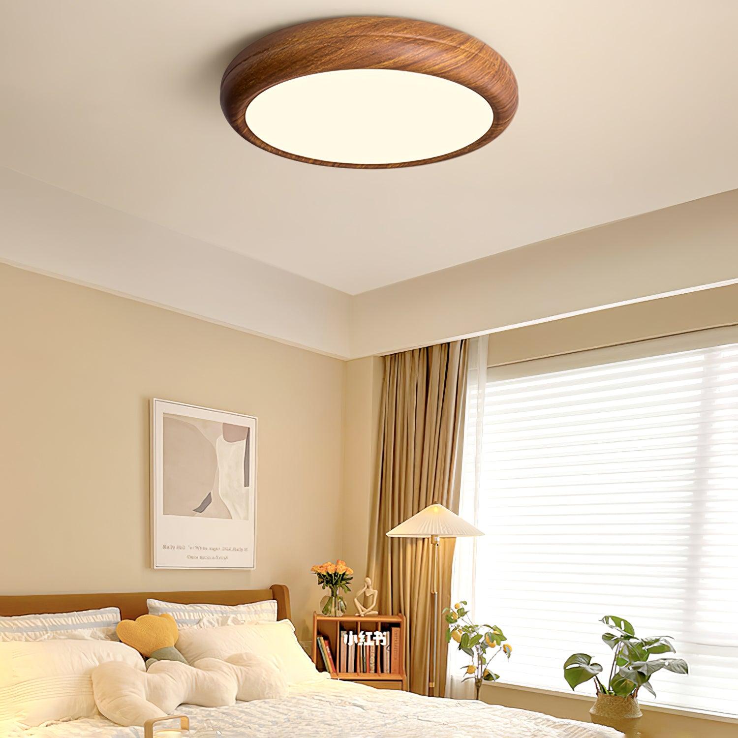 wood-grain-round-ceiling-lamp-anzaz-White Oak Wood Grain & White-27