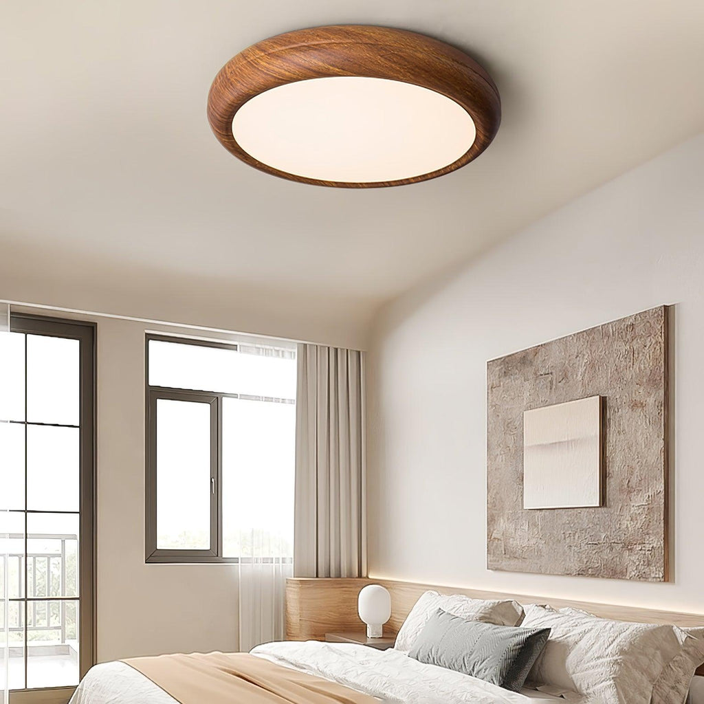 wood-grain-round-ceiling-lamp-anzaz-Walnut Wood Grain & White-8