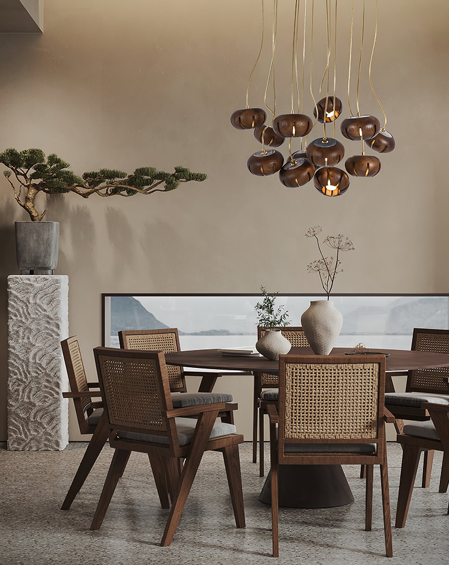 wood-pumpkin-cluster-chandelier-anzaz-Wood Color-7