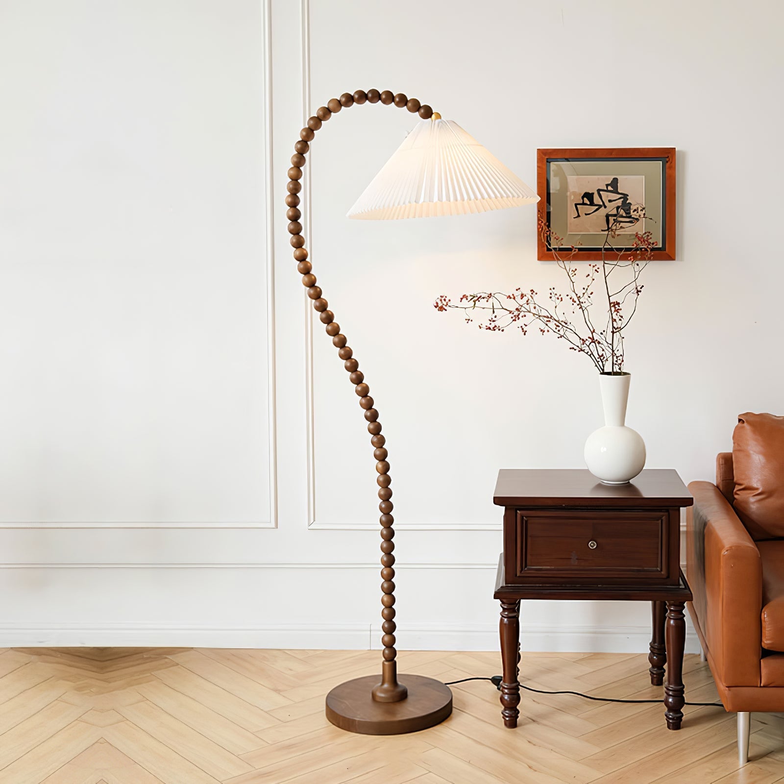 wooden-bead-floor-lamp-anzaz-Walnut Color-3