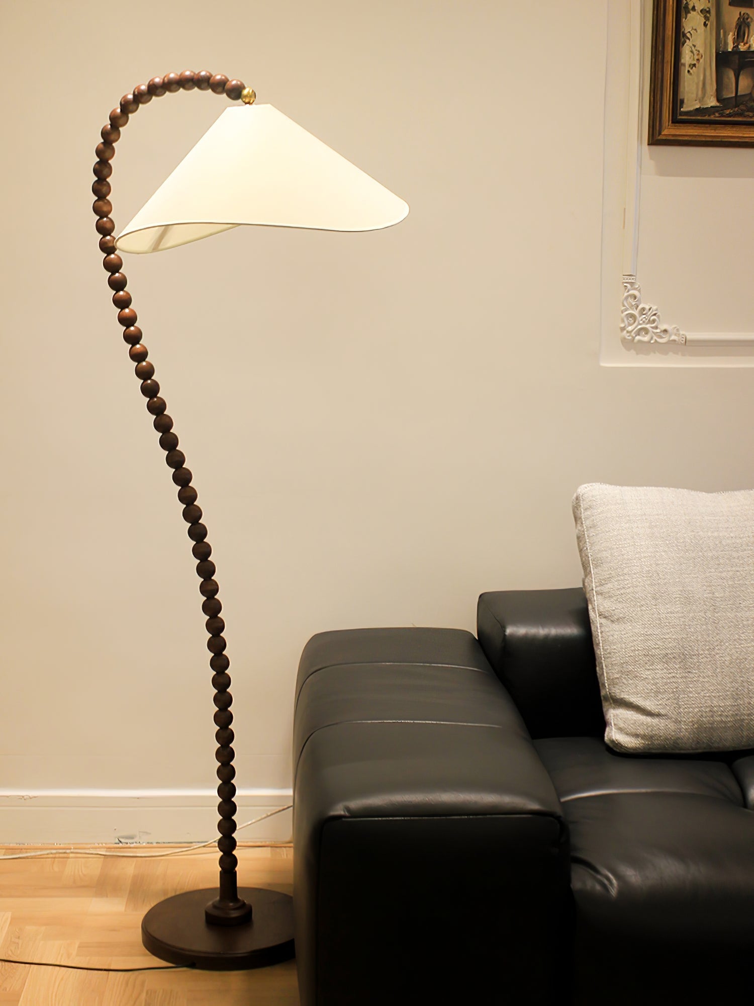 wooden-bead-floor-lamp-anzaz-Walnut Color-4