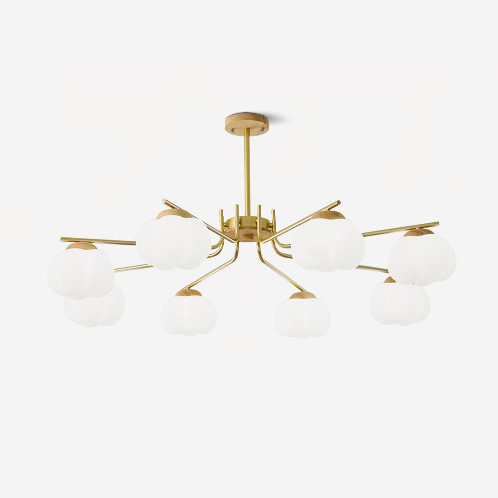 wooden-cotton-balls-chandelier-lamp-anzaz-Wood Color & Gold & White-1