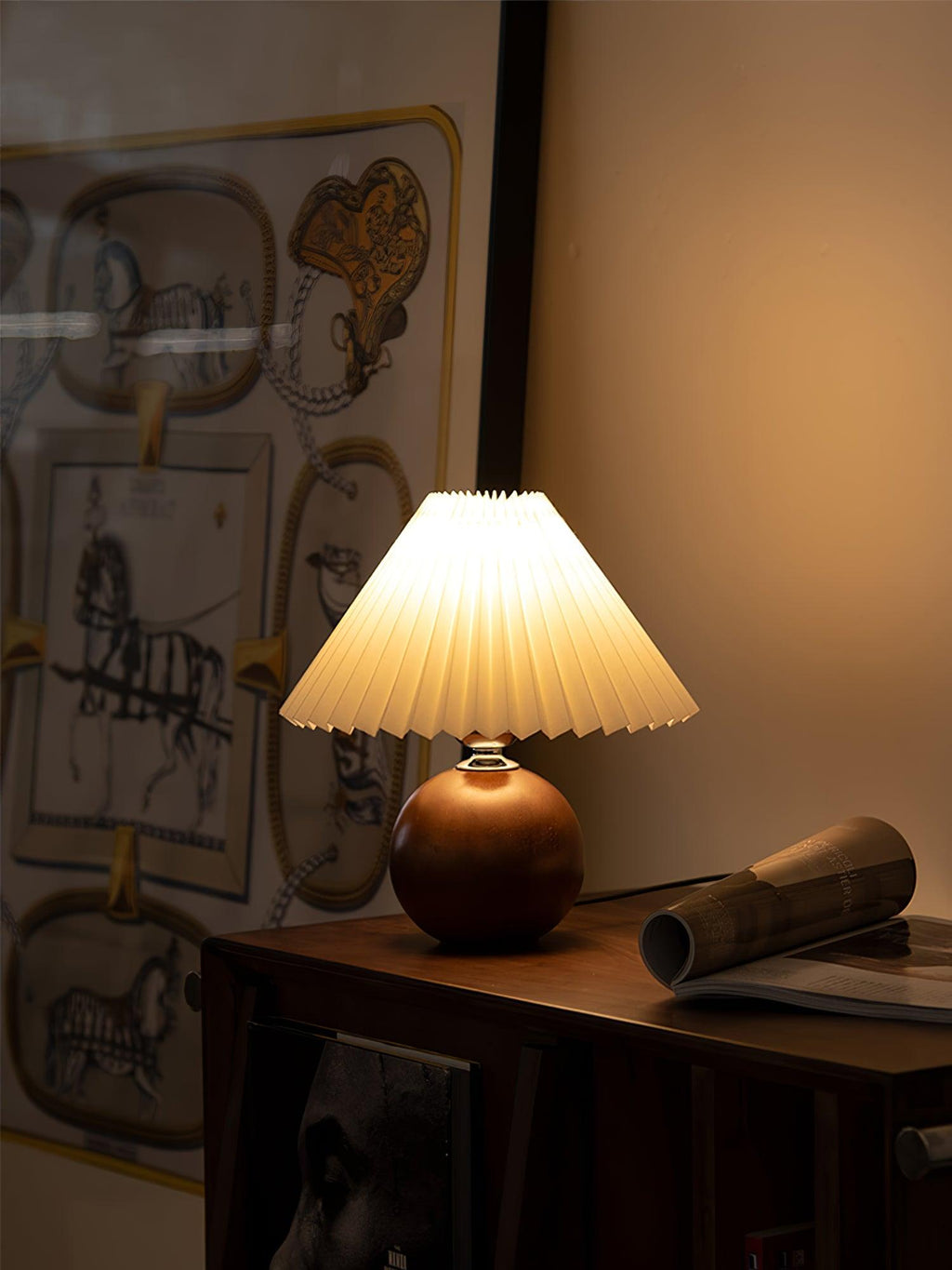 wooden-pleated-table-lamp-anzaz-Walnut+White-4