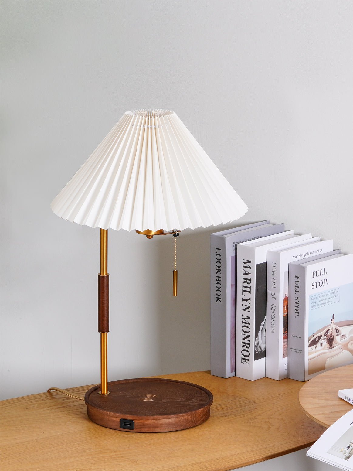 wooden-retro-table-lamp-anzaz-Walnut color & Grey-7