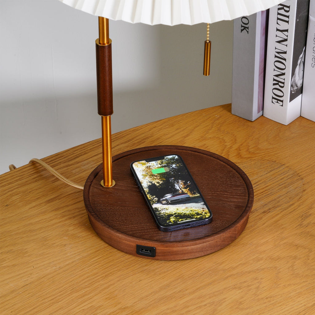 wooden-retro-table-lamp-anzaz-Walnut color & Grey-5