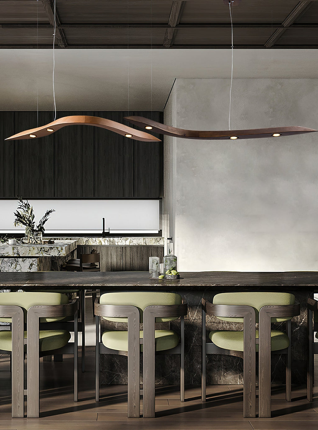 waveform-pendant-lamp-anzaz-Warm Light-4