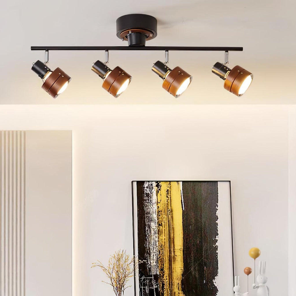 wooden-adjustable-spot-ceiling-lamp-anzaz-Walnut & Black-2