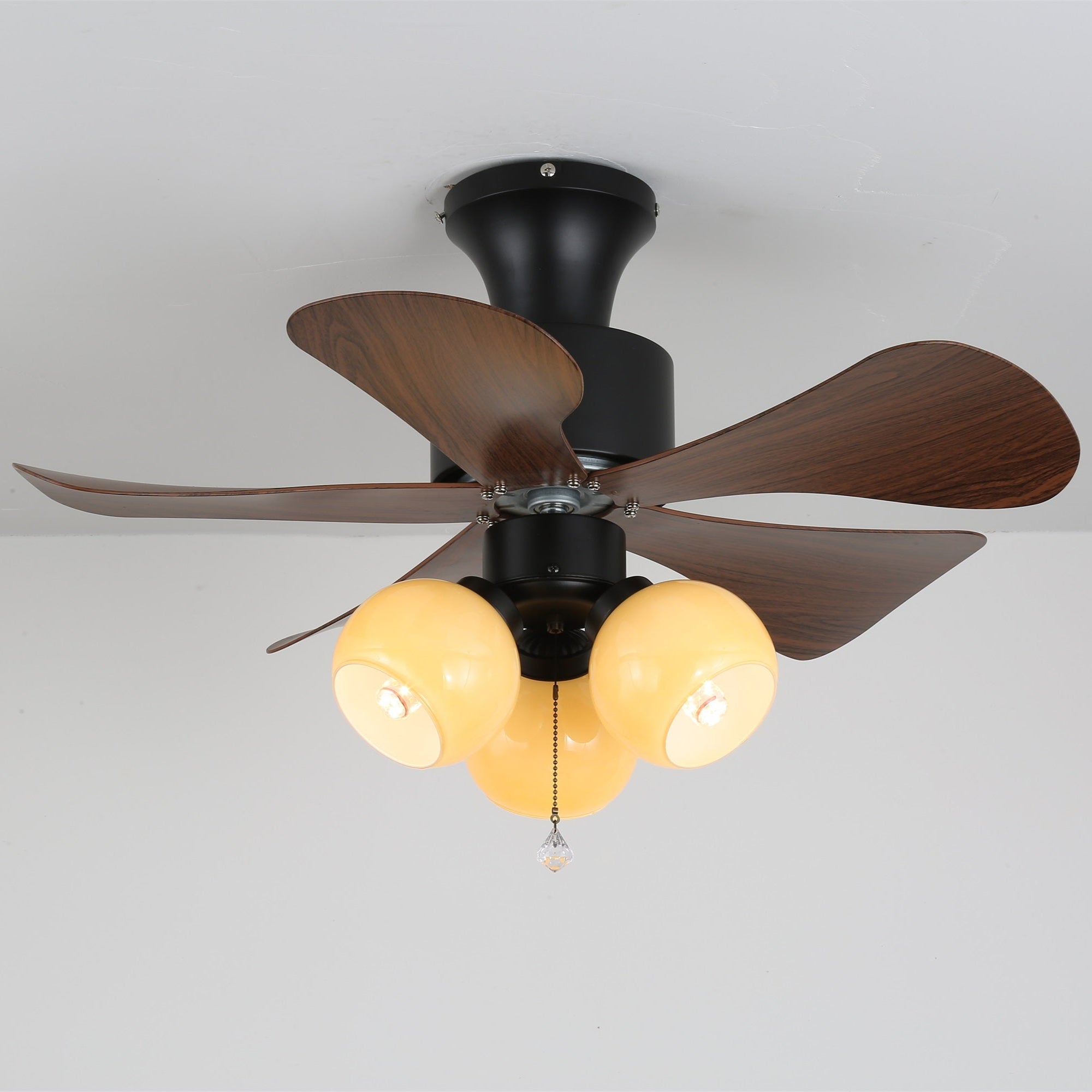 woodgrain-charm-ceiling-fan-light-anzaz-Walnut Color & White-2