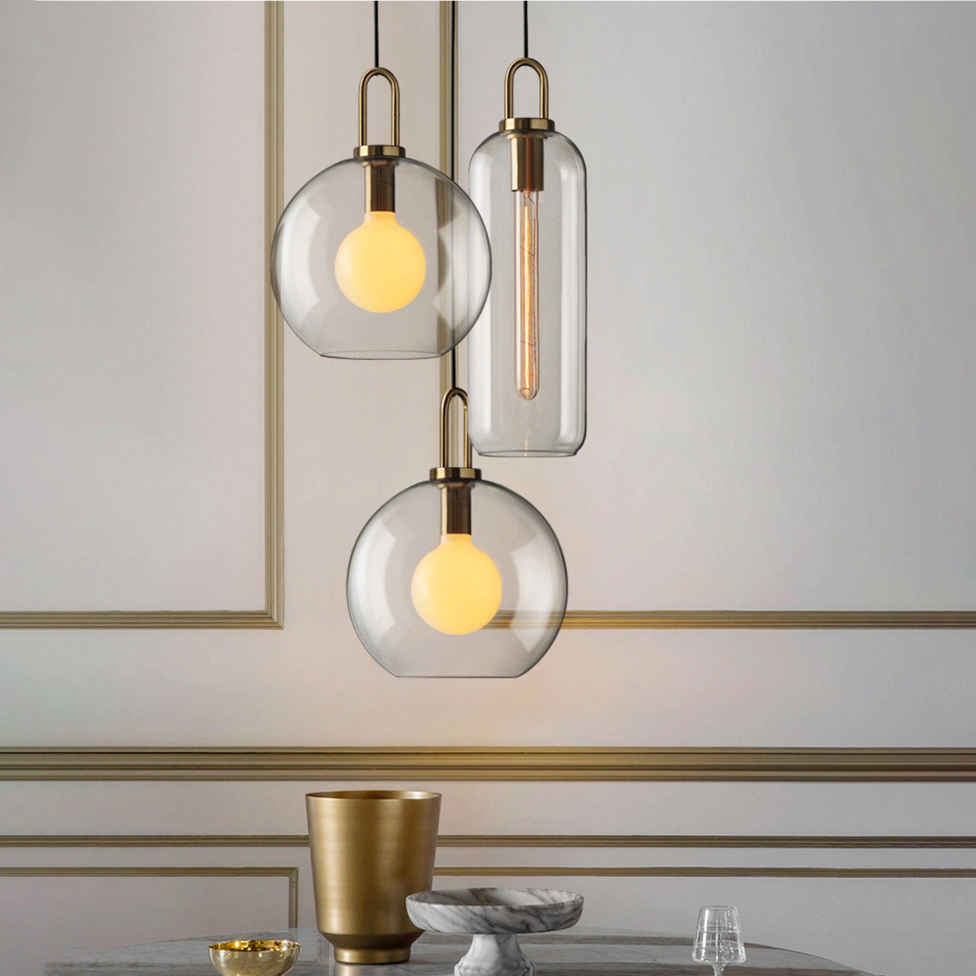 glass-pendant-swag-light-anzaz-Transparent glass-3