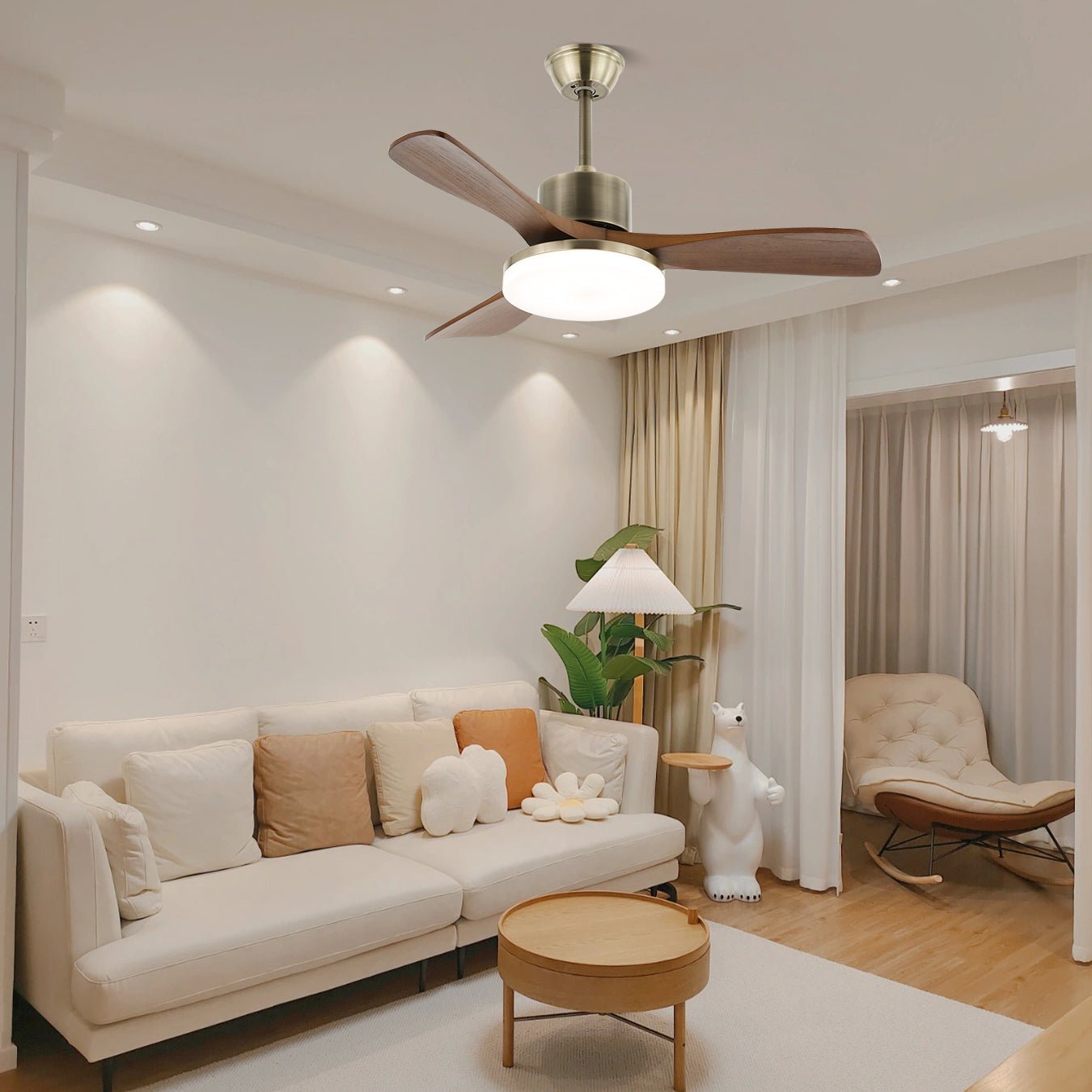 zephyr-wooden-42-52-ceiling-fan-light-anzaz-Model A Antique bronze & Walnut-5
