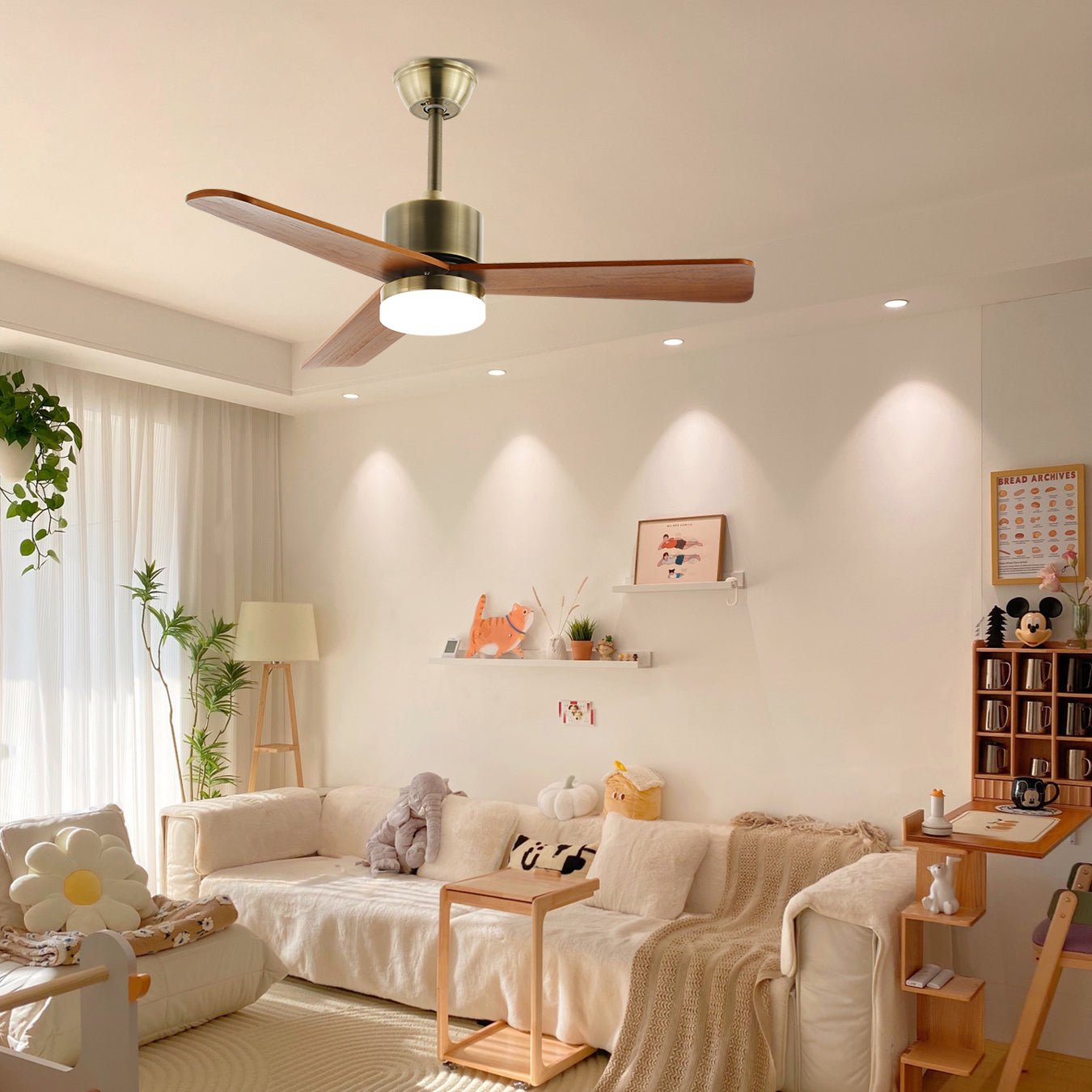 zephyr-wooden-42-52-ceiling-fan-light-anzaz-Model D Brushed nickel & Walnut-4