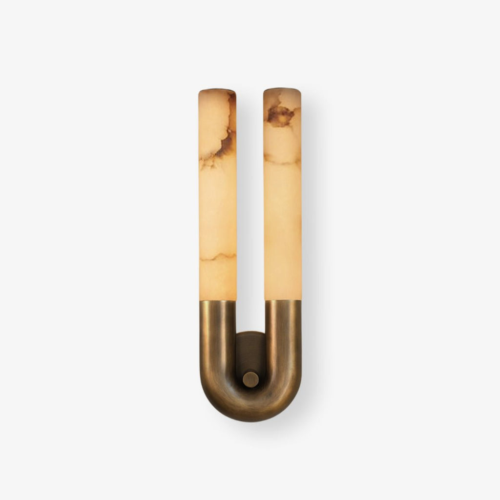 arch-alabaster-sconce-anzaz-Bronze & White-1