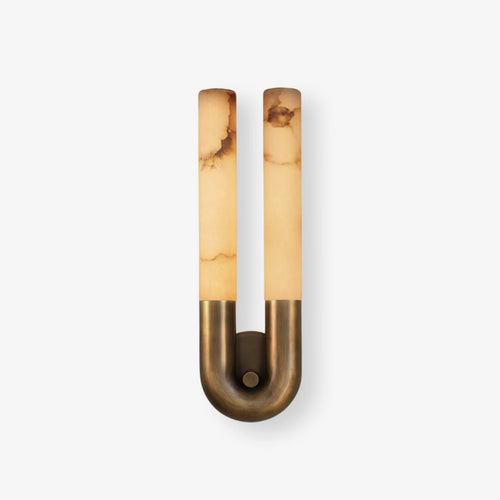 arch-alabaster-sconce-anzaz-Bronze & White-1