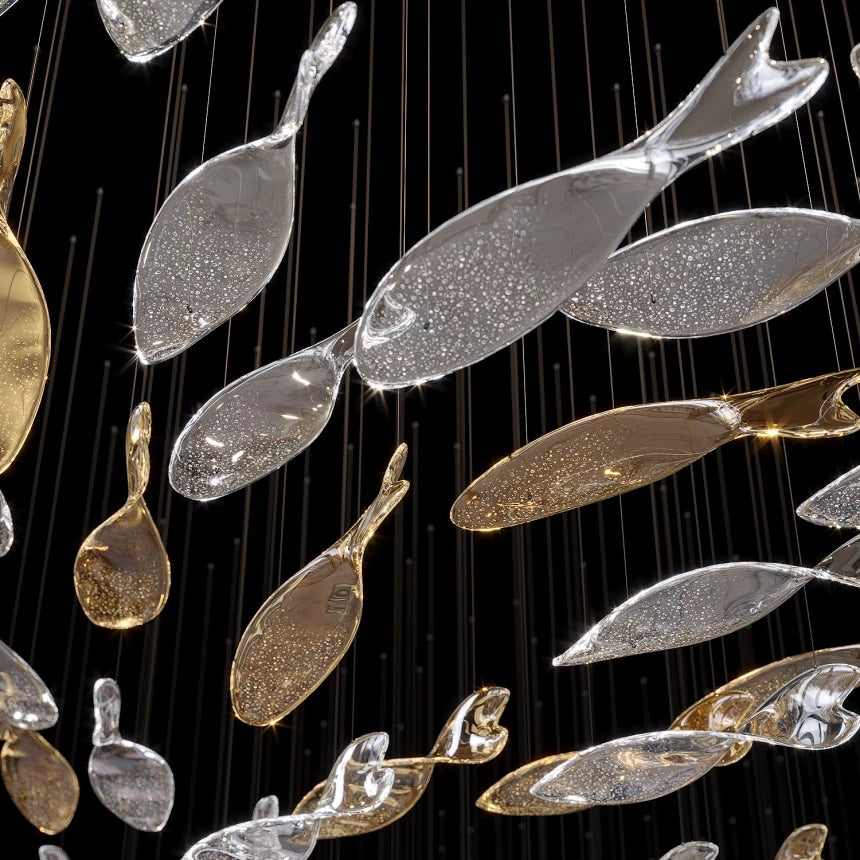 Custom Hanging Lighting Installation (DEPRIMO: LC0131)