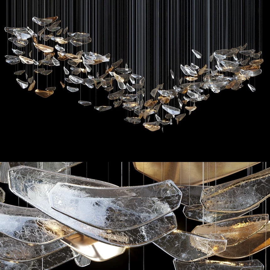 Custom Hanging Lighting Installation (DEPRIMO: LC0037)