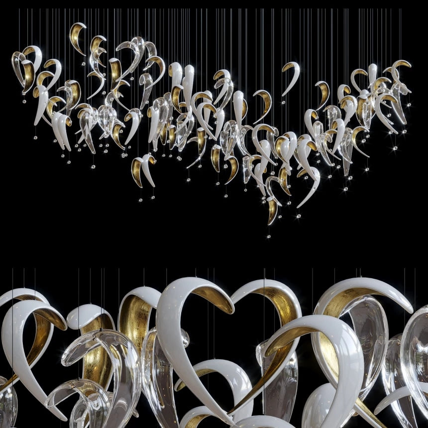 Custom Hanging Lighting Installation (DEPRIMO: LC0147)