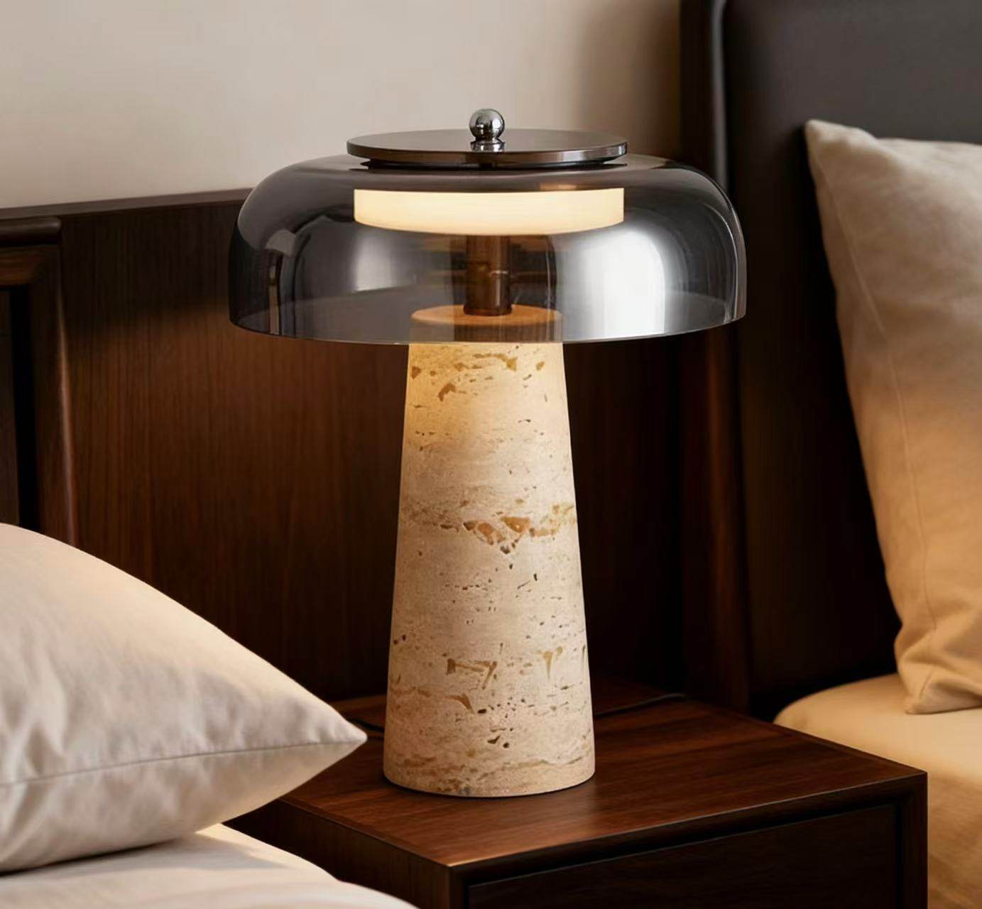 strata-table-lamp-anzaz-Clear & Yellow Travertine-8