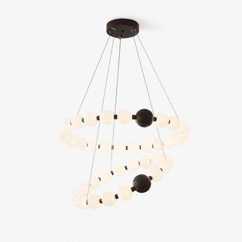 celestial-bead-ring-chandelier-anzaz-Coffee & White-1