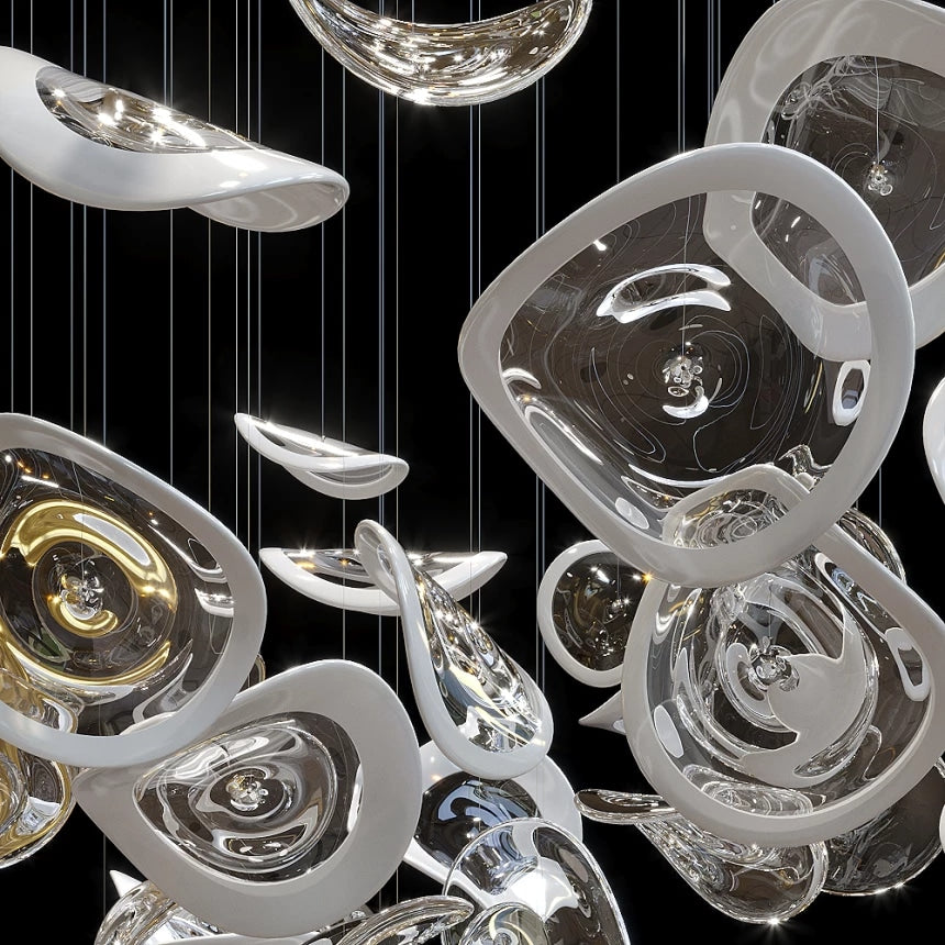 Custom Hanging Lighting Installation (DEPRIMO: LC0055)