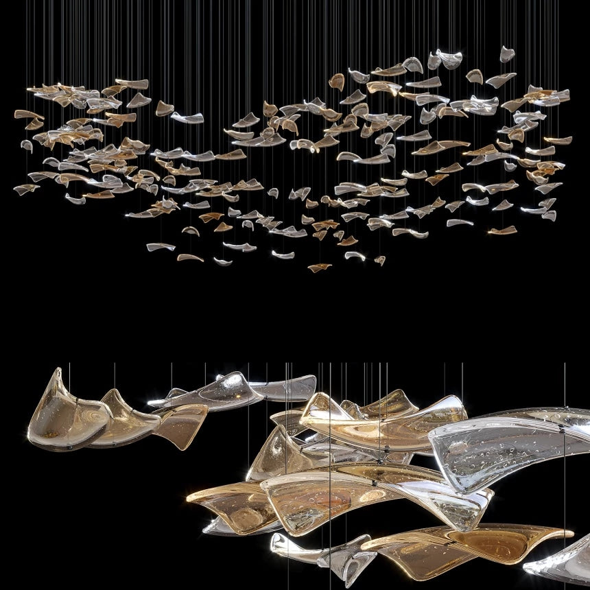 Custom Hanging Lighting Installation (DEPRIMO: LC0144)