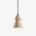 tiered-travertine-cone-pendant-light-anzaz-Yellow Travertine-1