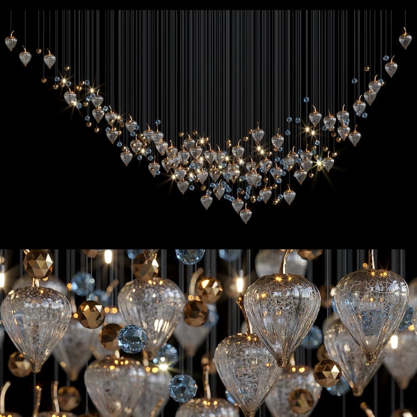 Custom Hanging Lighting Installation (DEPRIMO: LC0107)