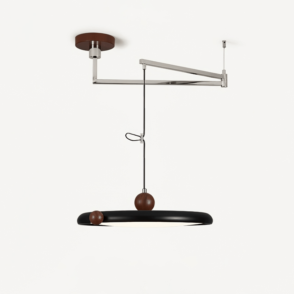 orbit-line-swing-arm-pendant-lamp-anzaz-Walnut wood & Black-1
