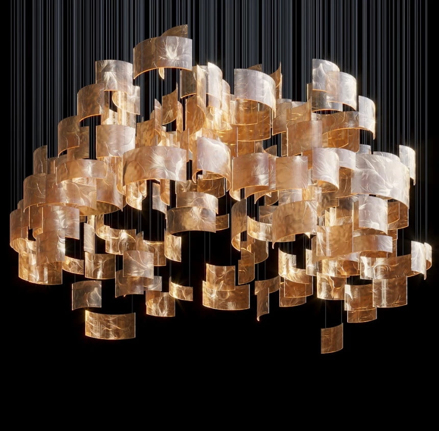 Custom Hanging Lighting Installation (DEPRIMO: LC0086)