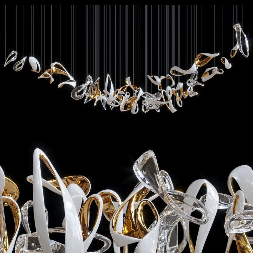 Custom Hanging Lighting Installation (DEPRIMO: LC0124)