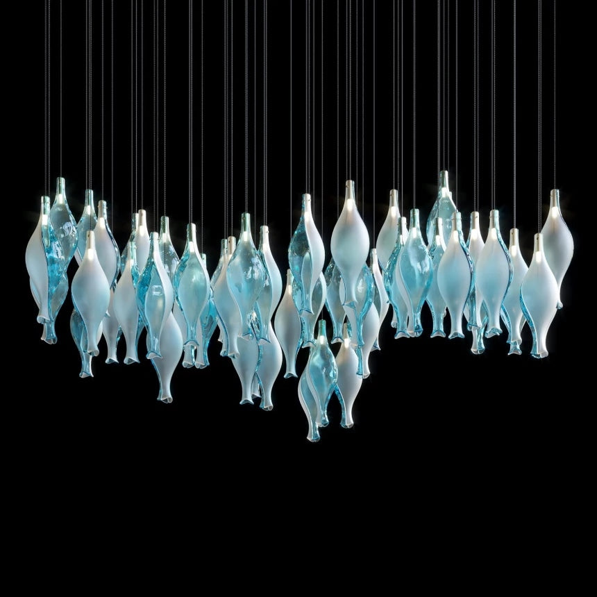 Instalare de iluminat suspendat (Design personalizat) (DEPRIMO: LC0277)