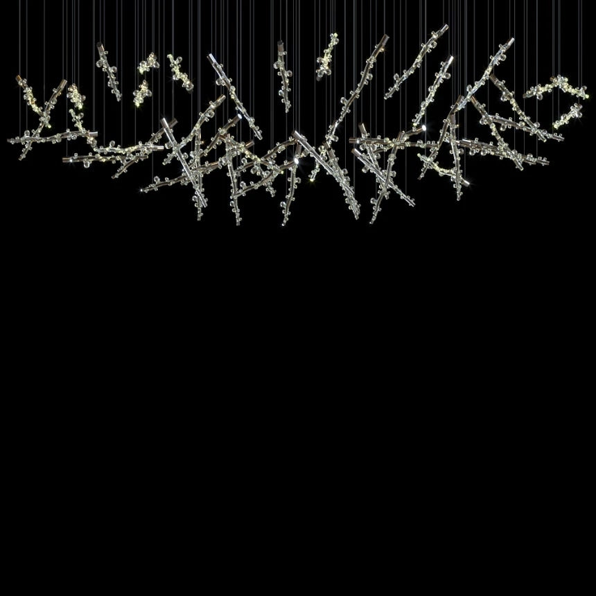 Instalație de iluminat suspendată (Design personalizat) (DEPRIMO: LC0062)
