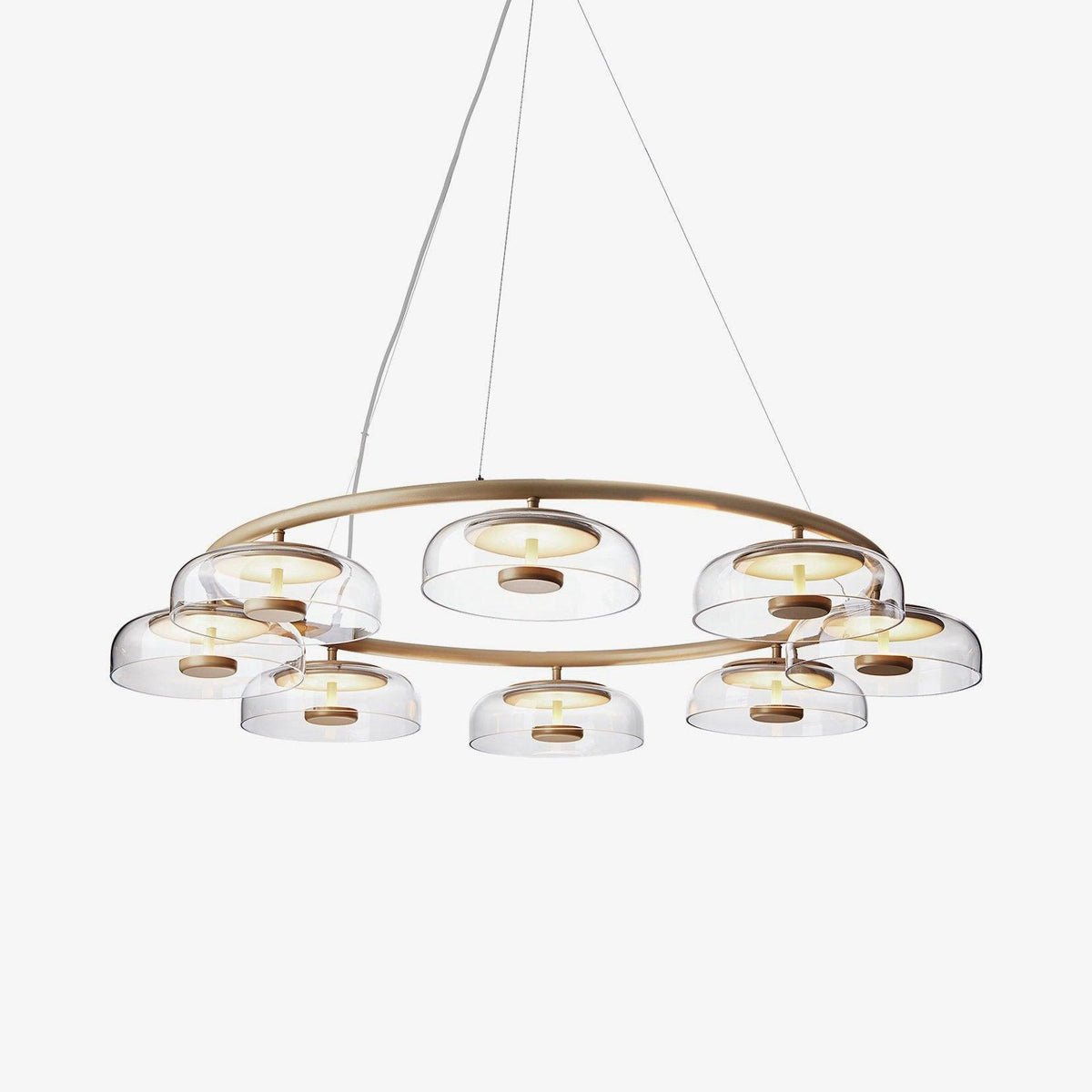 solara-chandelier-anzaz-Brass & Clear-1