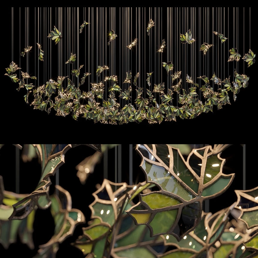 Custom Hanging Lighting Installation (DEPRIMO: LC0091)
