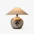 speckled-globe-ceramic-table-lamp-anzaz-Weathered terracotta color & Beige-1