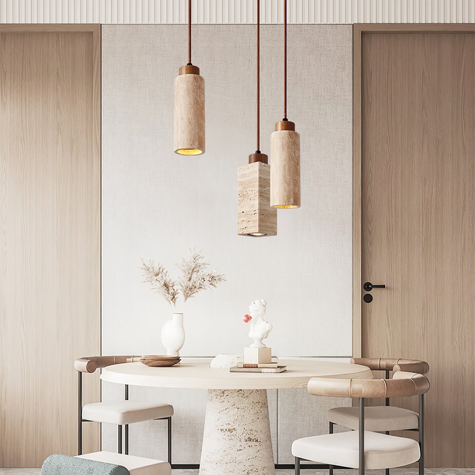 solvara-travertine-pendant-lamp-anzaz-Yellow Travertine-2