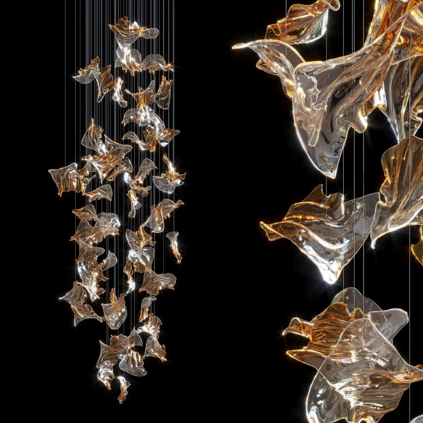 Custom Hanging Lighting Installation (DEPRIMO: LC0224)