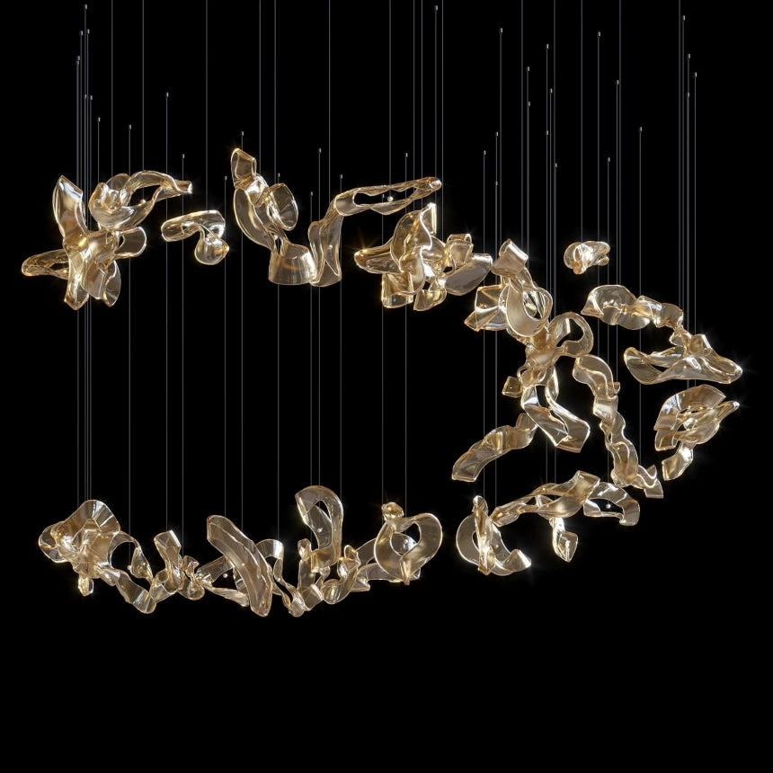 Custom Hanging Lighting Installation (DEPRIMO: LC0232)
