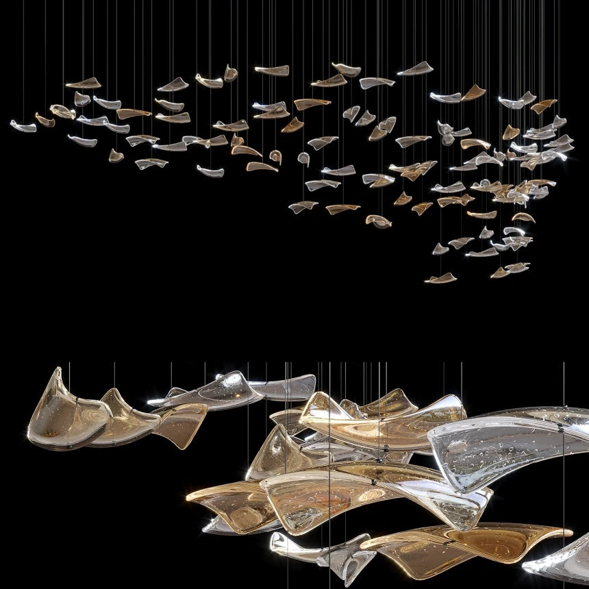 Custom Hanging Lighting Installation (DEPRIMO: LC0144)